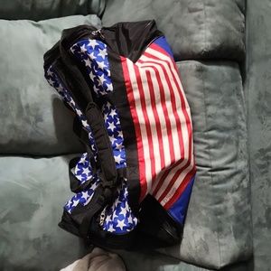 EUC RHINGO BIG 4TH OF JULULY DUFFLE BAG